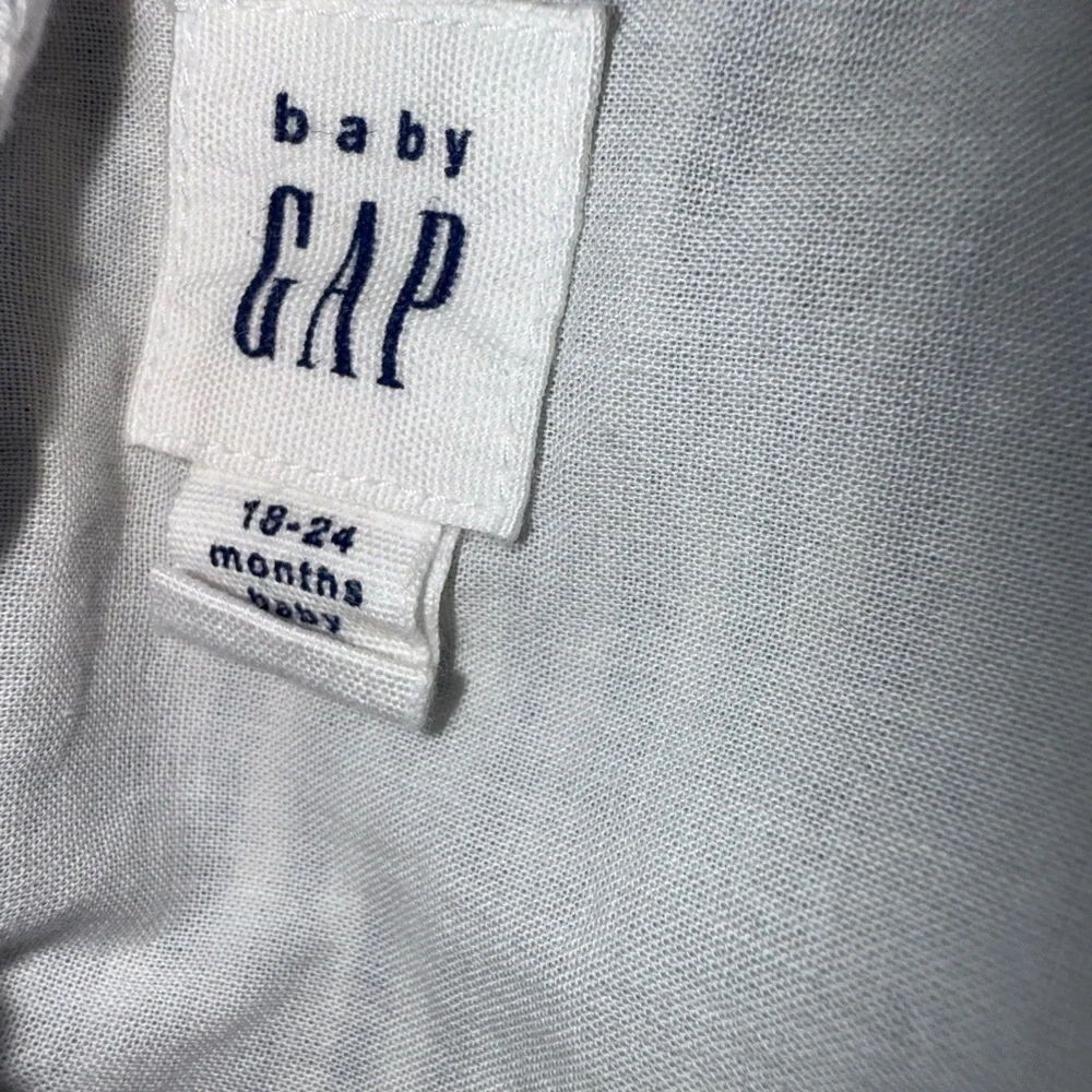 Baby Gap Striped Blue and White Dress Size 18-24 Months